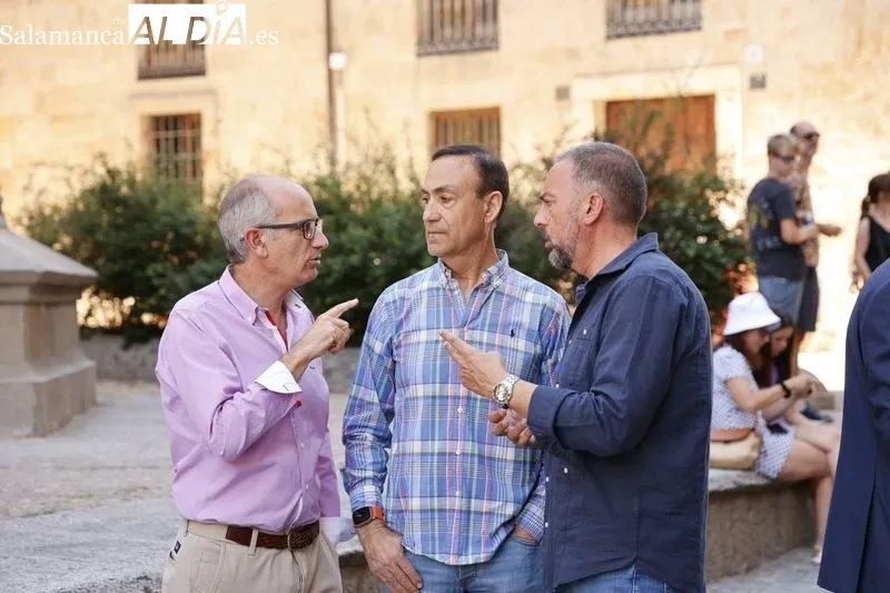 Visita a Salamanca de la diputada del PP, Edurne Uriarte. Foto de David Sañudo