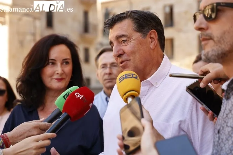 Visita a Salamanca de la diputada del PP, Edurne Uriarte. Foto de David Sañudo