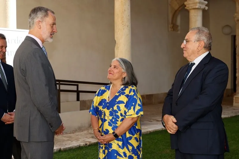 Acto en la Universidad de Alcalá de Henares para la entrega a la salmantina Ana Fernández-Sesma del VI Galardón Camino Real. Foto Casa Real