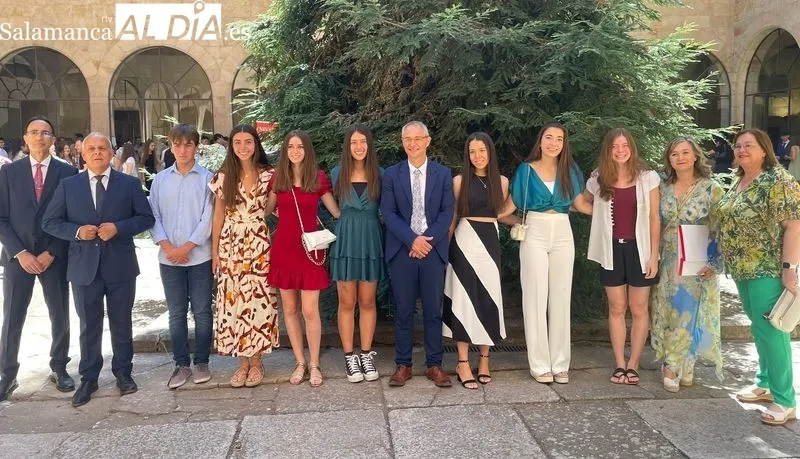 Estudiantes de Maristas premiados por la USAL gracias a sus resultados en la EBAU