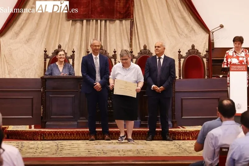 Entrega de premios de la USAL para los alumnos más brillantes de la EBAU 2023. Foto