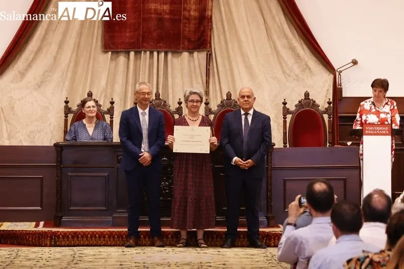 Entrega de premios de la USAL para los alumnos más brillantes de la EBAU 2023. Foto