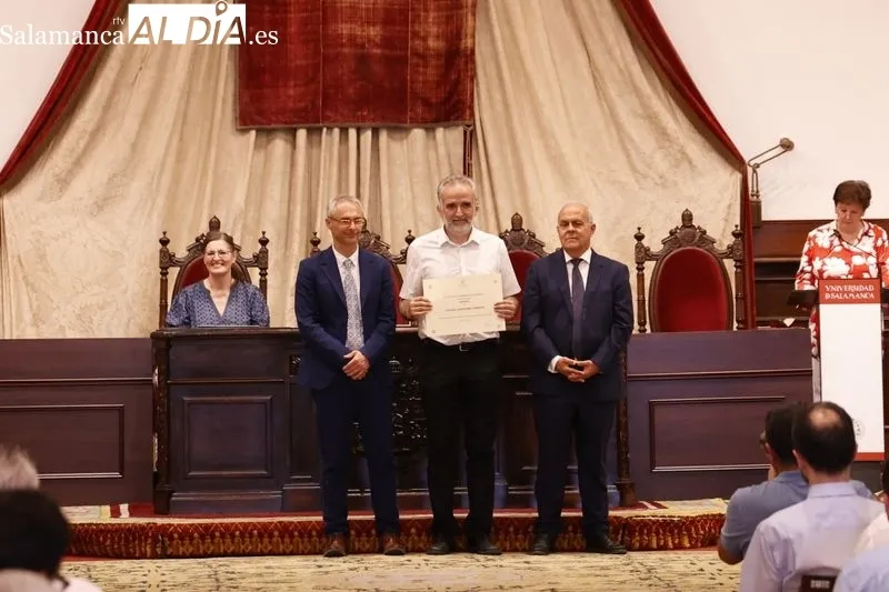 Entrega de premios de la USAL para los alumnos más brillantes de la EBAU 2023. Foto