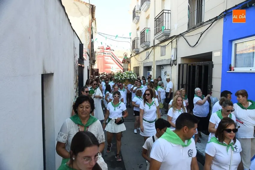 Momentos de la procesión de San Buenaventura en Moraleja/ Fotos: Adrián M.Pastor