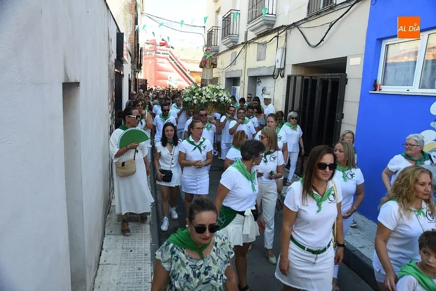 Momentos de la procesión de San Buenaventura en Moraleja/ Fotos: Adrián M.Pastor