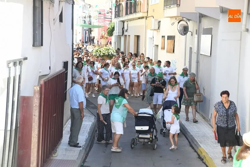 Momentos de la procesión de San Buenaventura en Moraleja/ Fotos: Adrián M.Pastor
