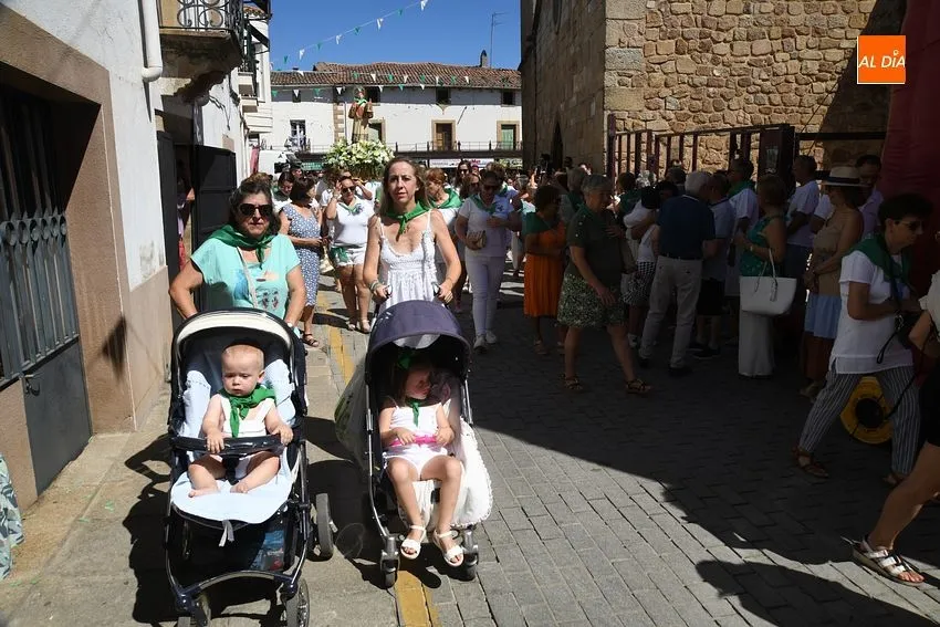 Momentos de la procesión de San Buenaventura en Moraleja/ Fotos: Adrián M.Pastor