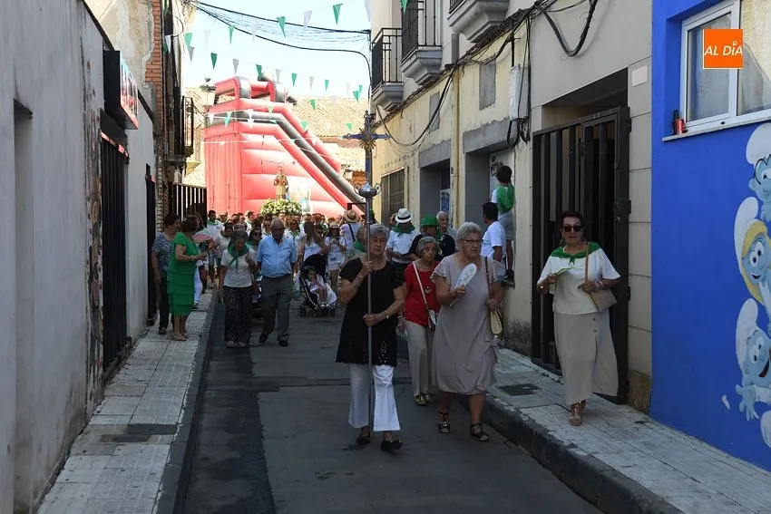 Momentos de la procesión de San Buenaventura en Moraleja/ Fotos: Adrián M.Pastor