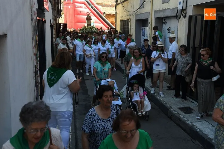 Momentos de la procesión de San Buenaventura en Moraleja/ Fotos: Adrián M.Pastor