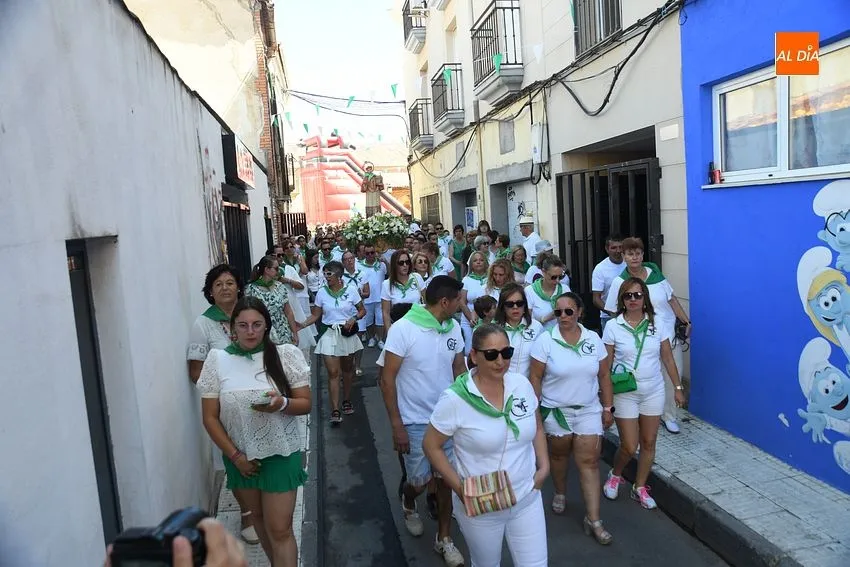 Momentos de la procesión de San Buenaventura en Moraleja/ Fotos: Adrián M.Pastor