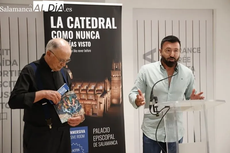 La sala inmersiva forma parte de la oferta complementaria que incluye la entrada general a la Catedral. Foto de David Sañudo