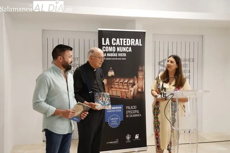 La sala inmersiva forma parte de la oferta complementaria que incluye la entrada general a la Catedral. Foto de David Sañudo