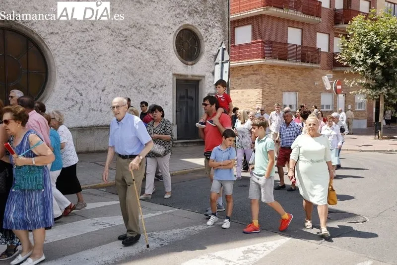 Santa Marta sale en procesión con su Virgen del Carmen | FOTOS: David Sañudo 