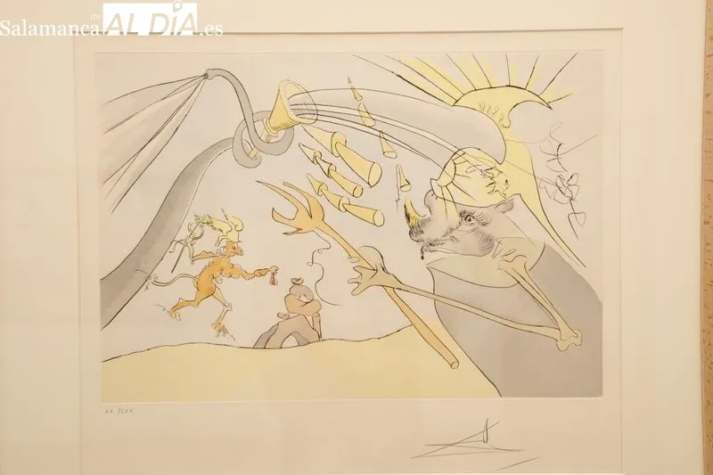 'Salvador Dalí, artista ilustrador', la exposición que ya se puede visitar en Santa Marta | FOTOS: David Sañudo 