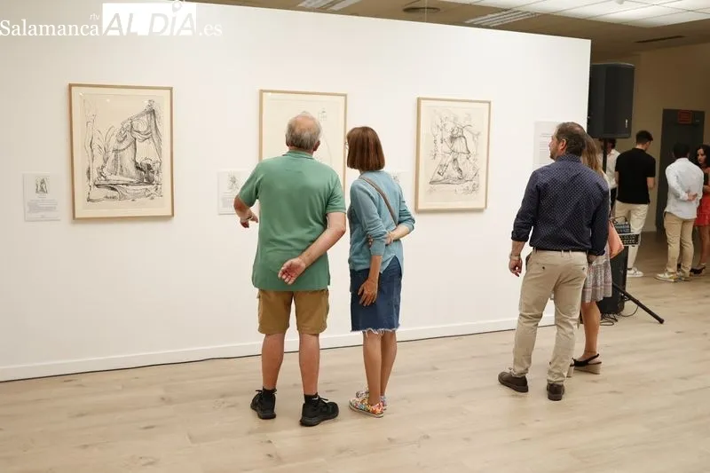 'Salvador Dalí, artista ilustrador', la exposición que ya se puede visitar en Santa Marta | FOTOS: David Sañudo 