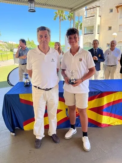 El salmantino Carlos Cervero, subcampeón de España sub16 en la modalidad de Pitch and putt