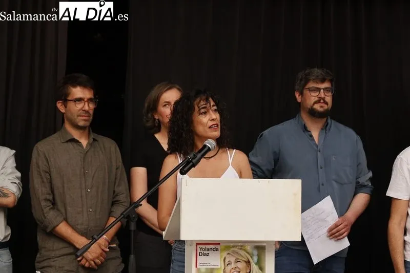 SUMAR cierra la campaña electoral pidiendo el voto para Yolanda Díaz | FOTOS: David Sañudo 