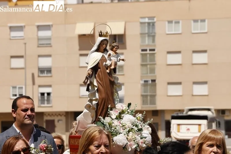 Santa Marta sale en procesión con su Virgen del Carmen | FOTOS: David Sañudo 