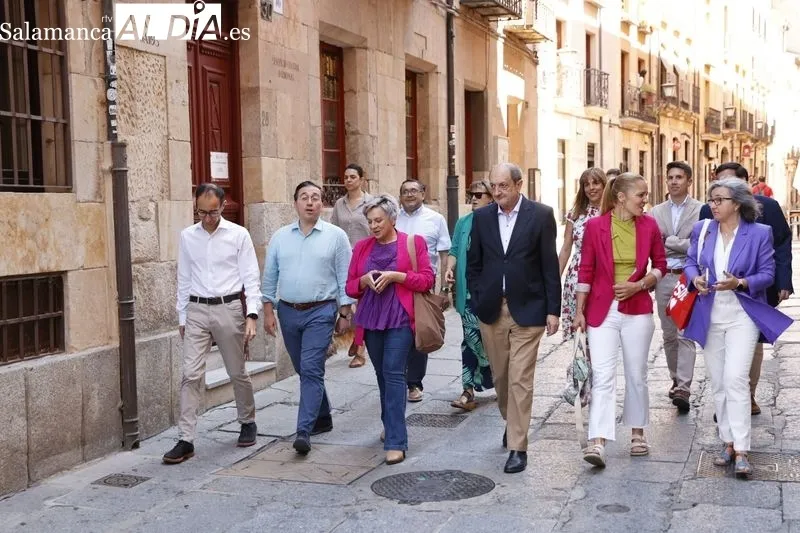 El ministro de Asuntos Exteriores, José Manuel Albares, visita Salamanca | FOTOS: David Sañudo 