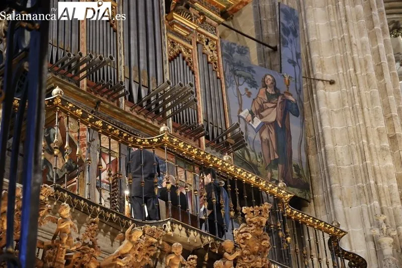 La Catedral se rinde ante el organista Daniel Oyarzábal | FOTOS: David Sañudo 