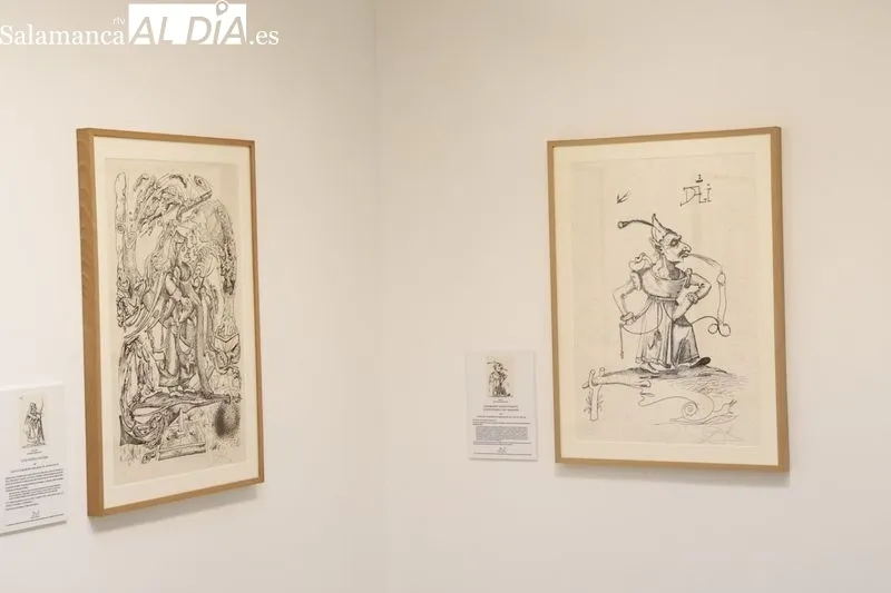 'Salvador Dalí, artista ilustrador', la exposición que ya se puede visitar en Santa Marta | FOTOS: David Sañudo 