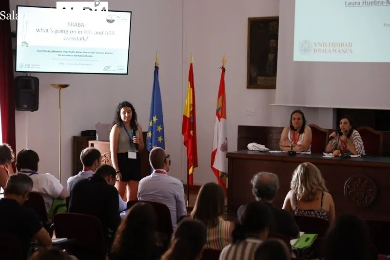 I Simposio Internacional Agroambiental en el Colegio Arzobispo Fonseca. Foto de David Sañudo