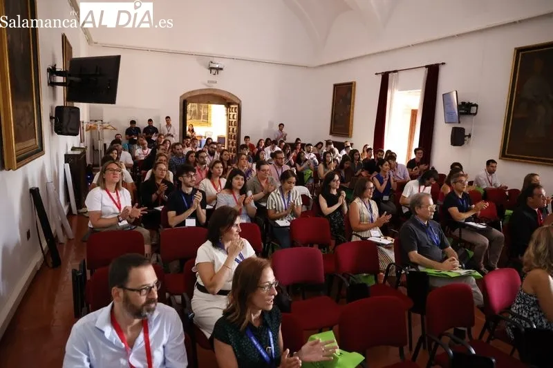 I Simposio Internacional Agroambiental en el Colegio Arzobispo Fonseca. Foto de David Sañudo