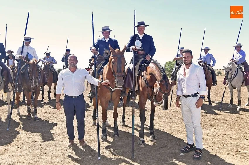 Foto 2 - La &uacute;nica collera de Castilla-La Mancha se lleva el 40&ordm; Concurso de Faenas y Doma de Campo