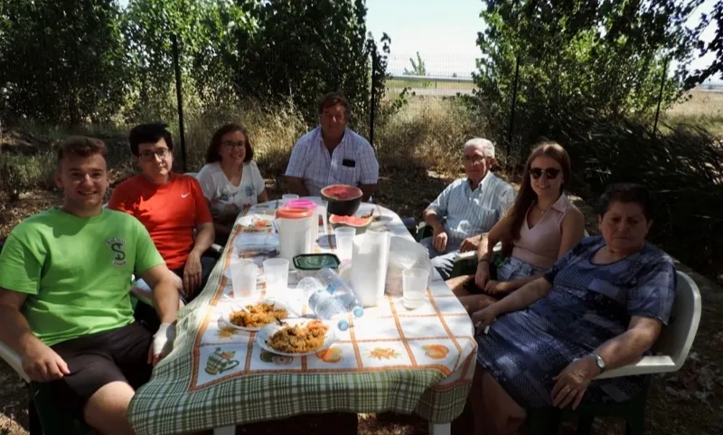 Aldearrubia celebraba una gran paellada este domingo