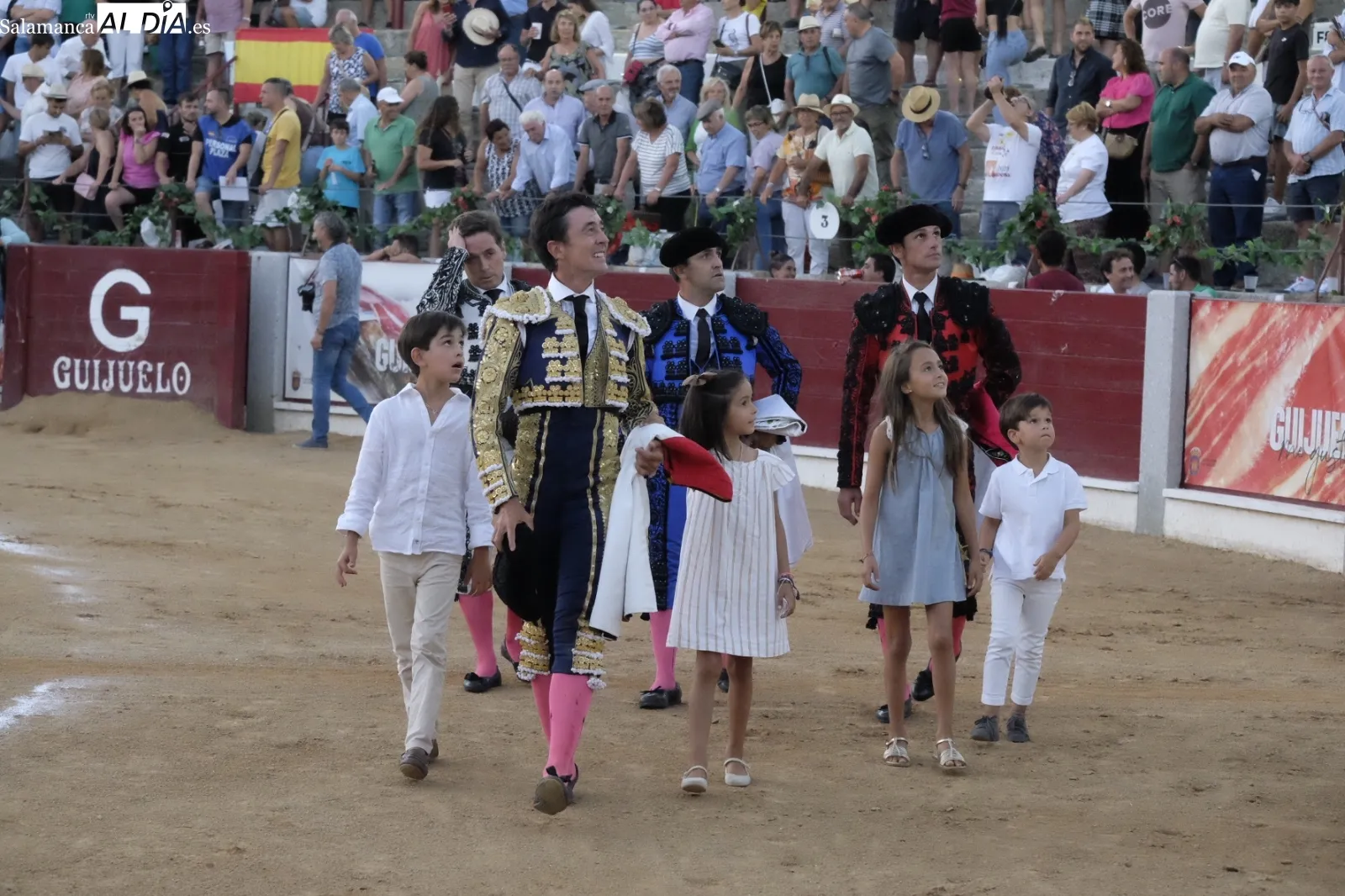 Corrida de toros en Guijuelo con López Chaves, El Juli y El Capea. Fotos: Pablo Angular 