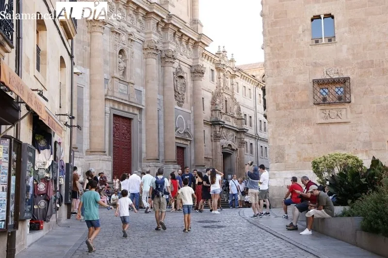 Foto 15 - Buen ambiente en el centro de Salamanca en un fin de semana marcado por el calor
