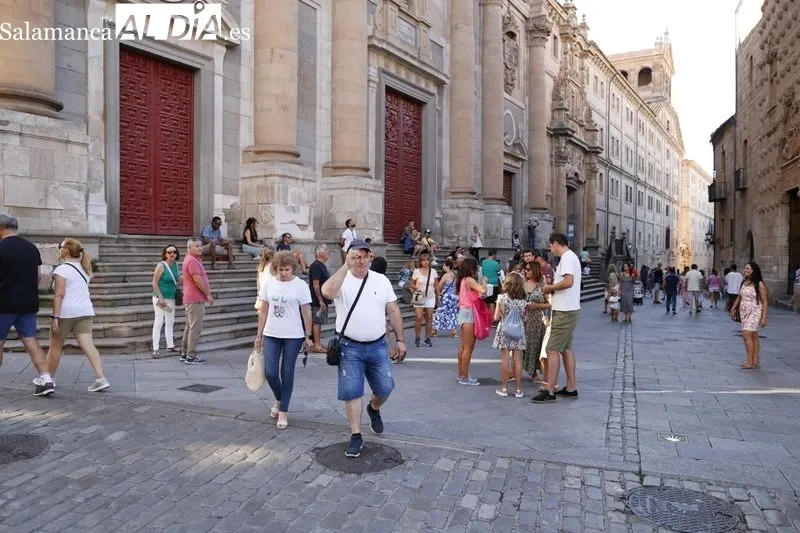 Foto 13 - Buen ambiente en el centro de Salamanca en un fin de semana marcado por el calor