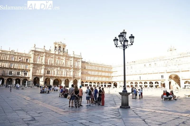 Foto 9 - Buen ambiente en el centro de Salamanca en un fin de semana marcado por el calor