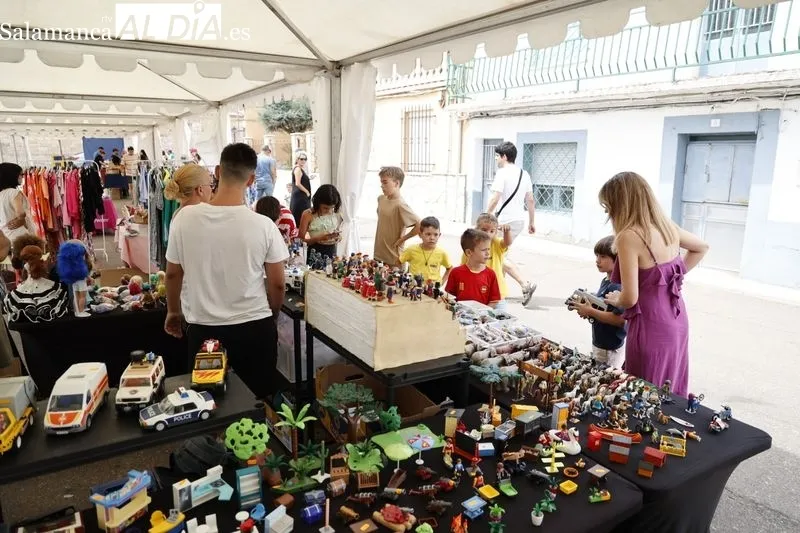 Foto 4 - Valdelosa disfruta de sus fiestas con los juegos infantiles, la misa y el mercadillo