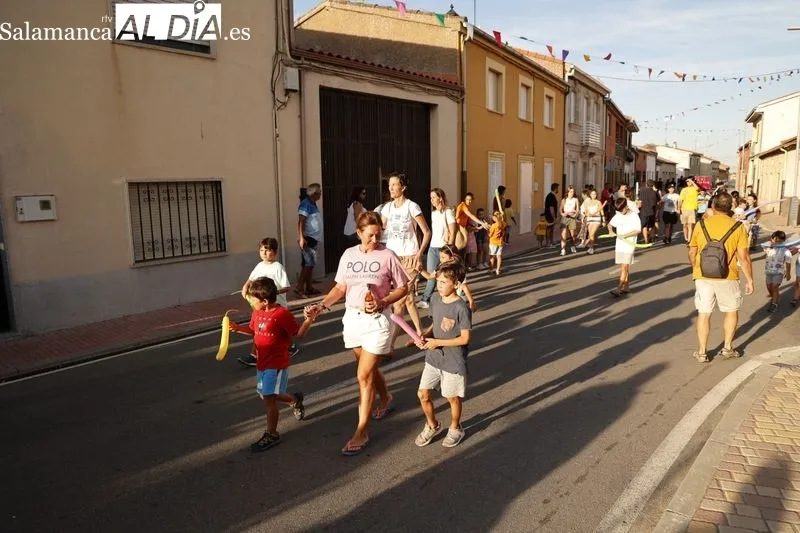 Pregón y chupinazo en Calzada de Valdunciel. Fotos: David Sañudo