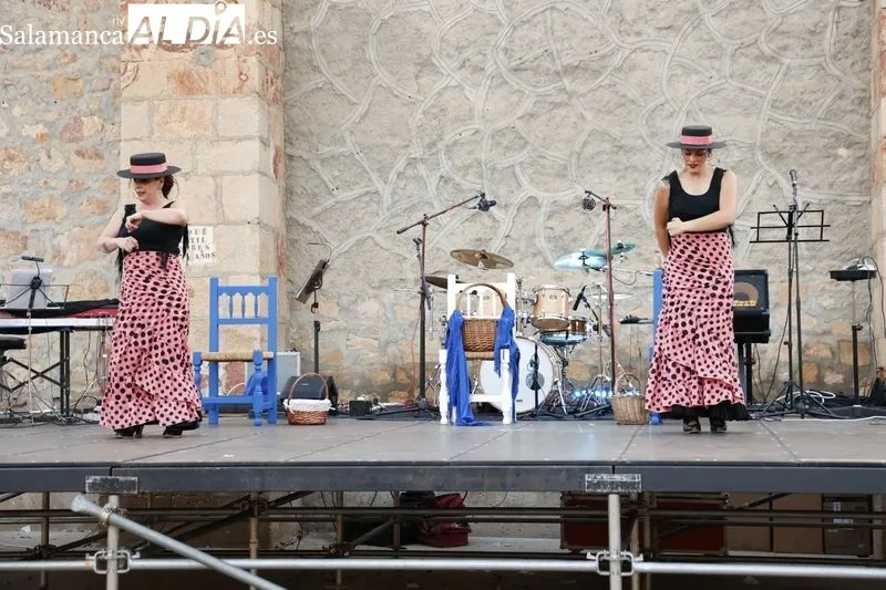 Espectáculo Fitflamc en Carbajosa. Fotos: David Sañudo