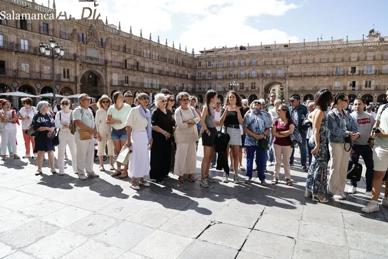 Foto 9 - El Movimiento Feminista de Salamanca se manifiesta a favor de Jenni Hermoso 
