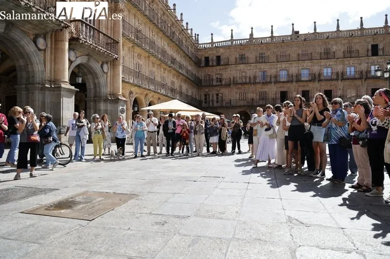 Foto 14 - El Movimiento Feminista de Salamanca se manifiesta a favor de Jenni Hermoso 