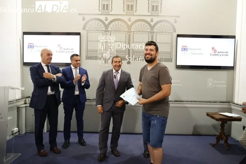 Clausura y entrega de los diplomas de las acciones de Formación y Empleo que tiene en marcha la Diputación. Fotos: David Sañudo