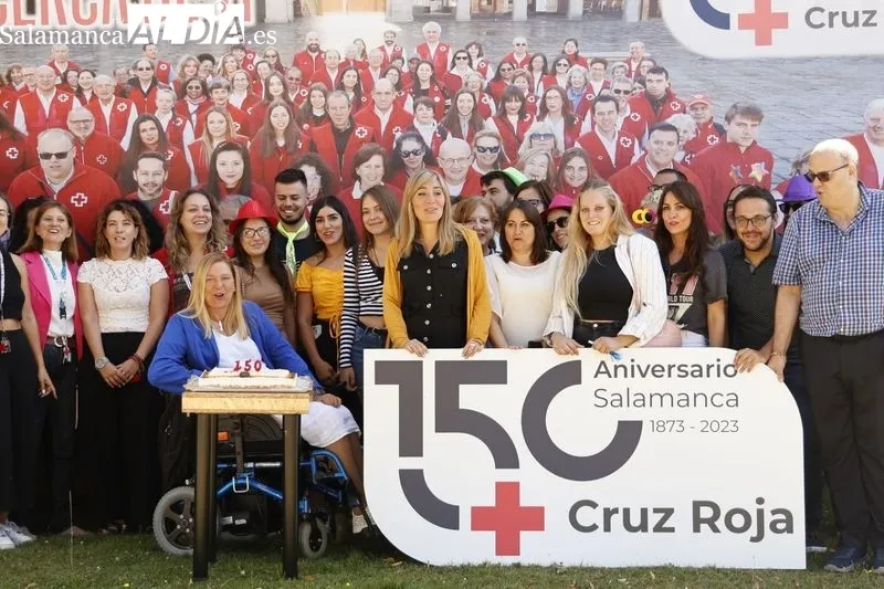 Cruz Roja Salamanca sopla las velas: 150 años al servicio de los ciudadanos | FOTOS: David Sañudo 