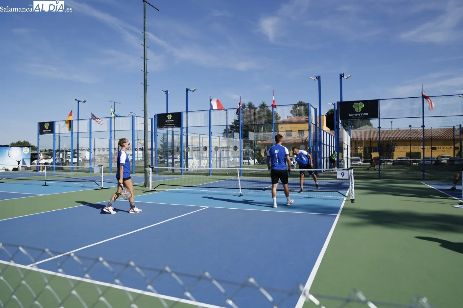 Foto 3 - Comienzan los partidos previos de la VIII edici&oacute;n del Spanish Open Pickleball Internacional 