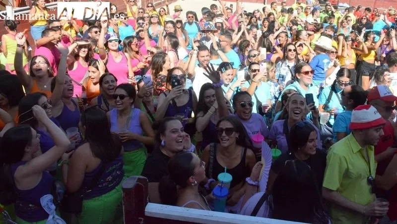 Foto 3 - Las Pe&ntilde;as irrumpen con fuerza en las fiestas de 'Los Toros' de Lumbrales