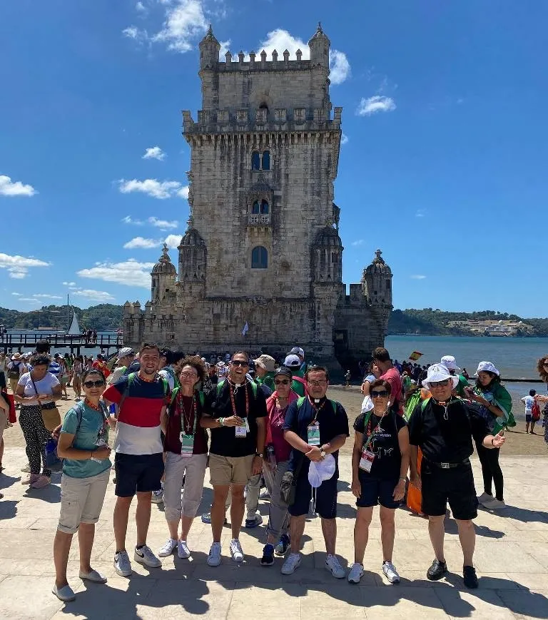 Foto 3 - Los j&oacute;venes de la Di&oacute;cesis ya est&aacute;n en Lisboa mientras 200 mexicanos celebran una misa en Cerralbo