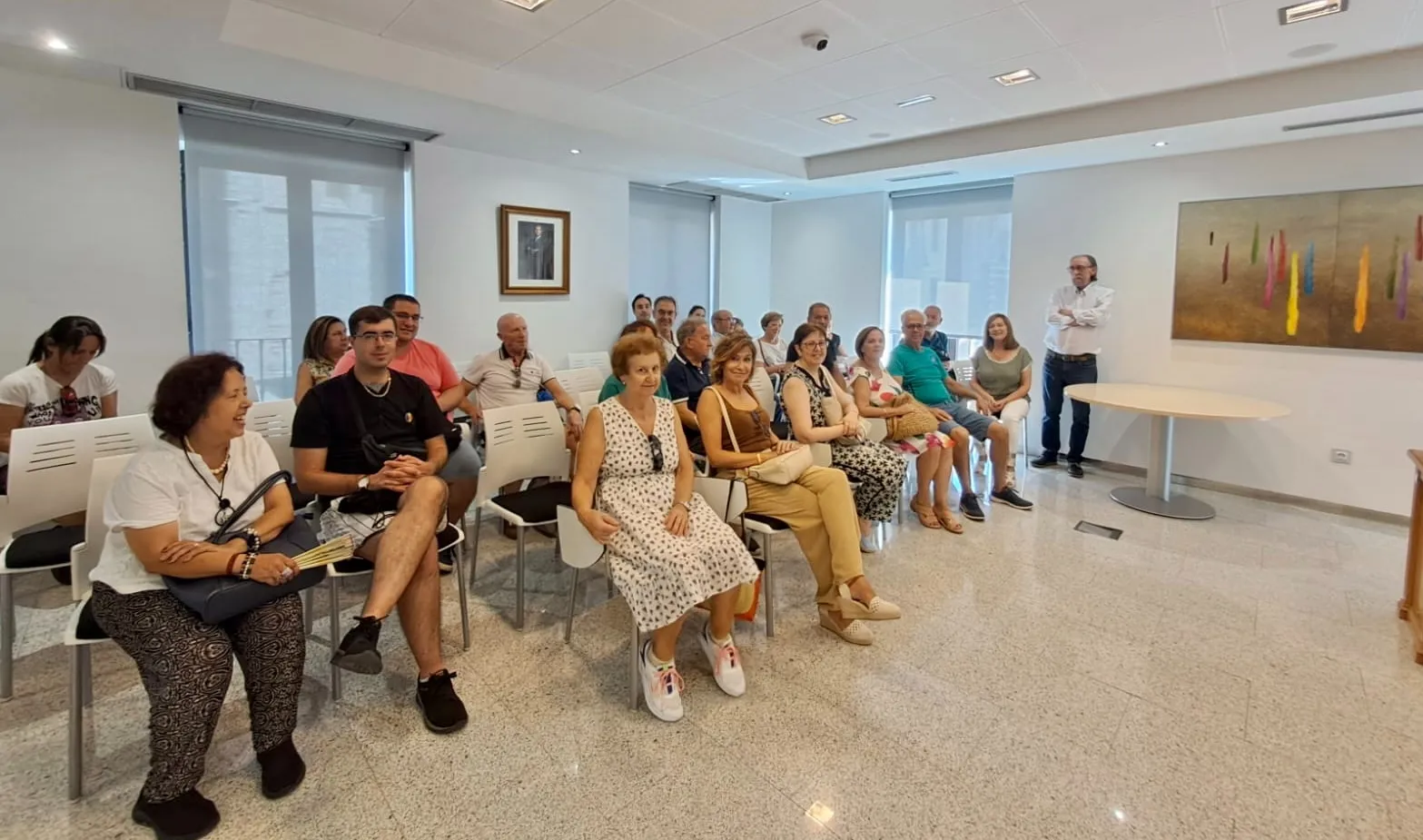 La visita al Museo de Educación Secundaria ha finalizado el programa turístico 'Descubre Peñaranda'