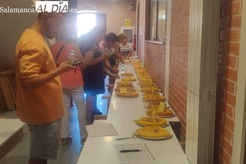Cantalpino celebraba su tradicional concurso de tortillas de patata