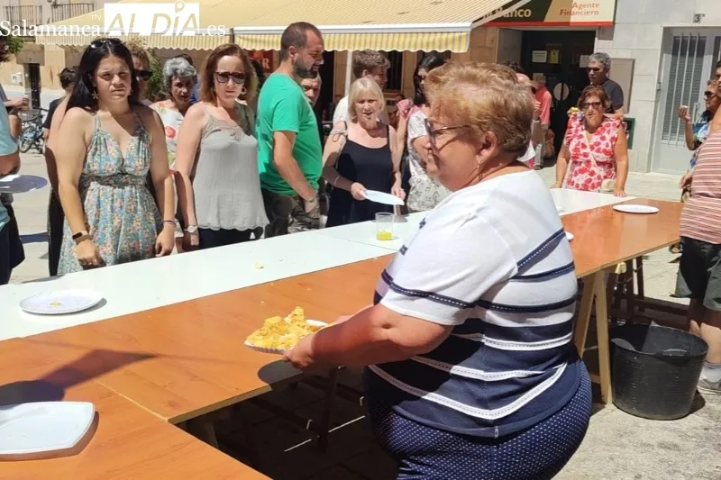 Cantalpino celebraba su tradicional concurso de tortillas de patata