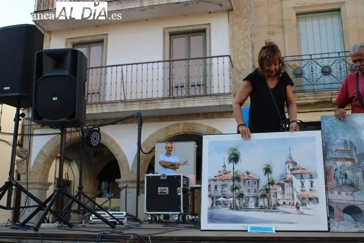 Foto 7 - Francisco Campos, primer premio del VI Certamen de Pintura al Aire libre
