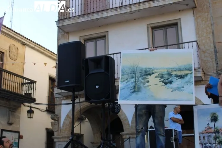 Foto 6 - Francisco Campos, primer premio del VI Certamen de Pintura al Aire libre