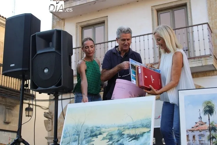 Foto 5 - Francisco Campos, primer premio del VI Certamen de Pintura al Aire libre
