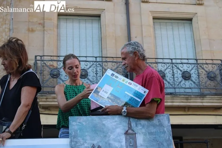 Foto 3 - Francisco Campos, primer premio del VI Certamen de Pintura al Aire libre